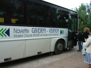 Le bus pour Giverny