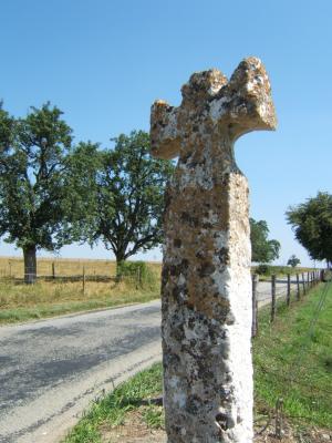 croix de carrefour près de Giverny