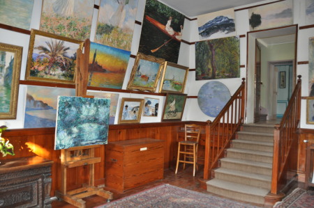 Premier atelier de Monet à Giverny