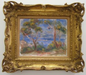 Les Pins à Cagnes, Auguste Renoir, Musée Malraux du Havre 