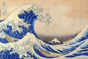 Sous la vague au large de Kanagawa, Katsushika HOKUSAI, (1760-1849).