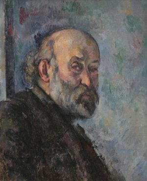 Autoportrait de Paul Cézanne vers 1895, Art Institute of Chicago 