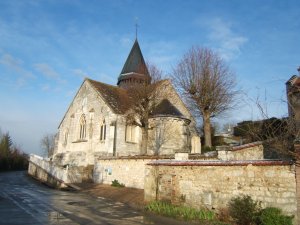 L'église de Giverny