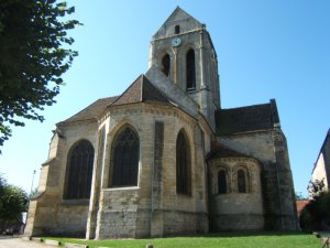 L'église d'Auvers sur Oise