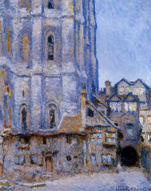 Claude Monet, Cathédrale de Rouen, cour d'Albane