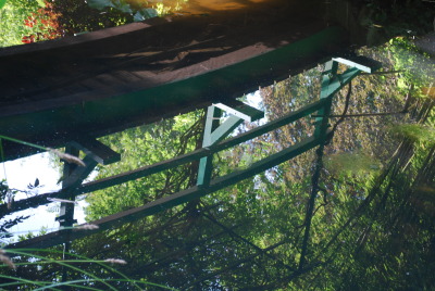 reflet du pont japonais de Monet