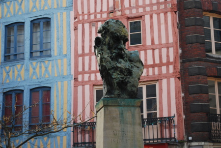 Buste de Monet, Rouen