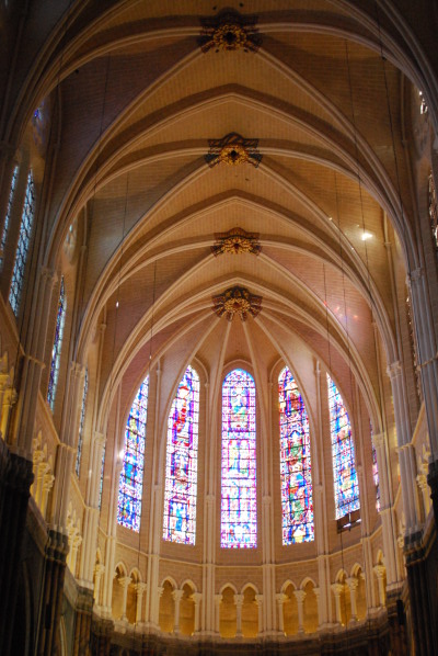 Cathédrale de Chartres, voûtes du choeur