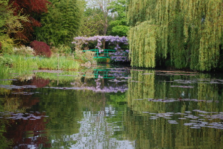 Le jardin de Monet à Giverny en mai