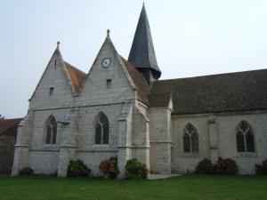 eglise d'Heubecourt, Normandie, France