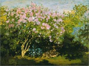 Lilas au soleil, Claude Monet, Moscou musée Pouchkine