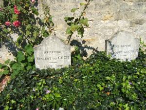 La tombe de Vincent van Gogh et de son frère Théo à Auvers sur Oise