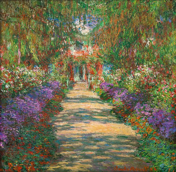 Claude Monet, La Grande Allée, Giverny