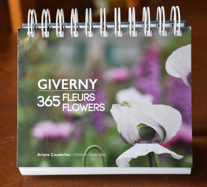 Giverny 365 fleurs calendrier perpétuel Ariane Cauderlier