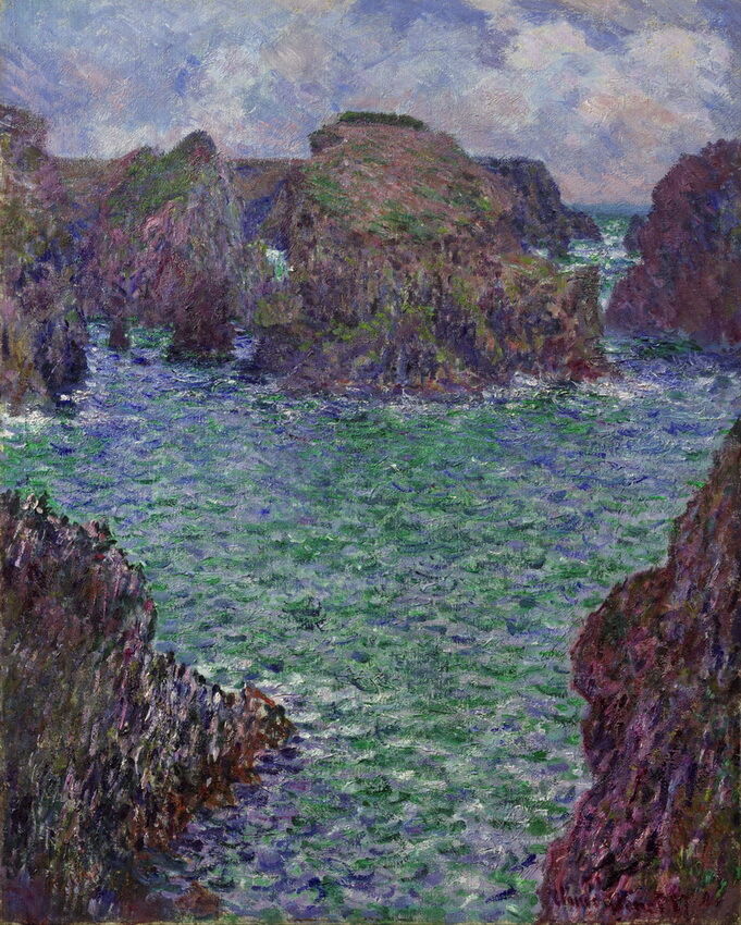 Monet à Belle-Ile-en-Mer