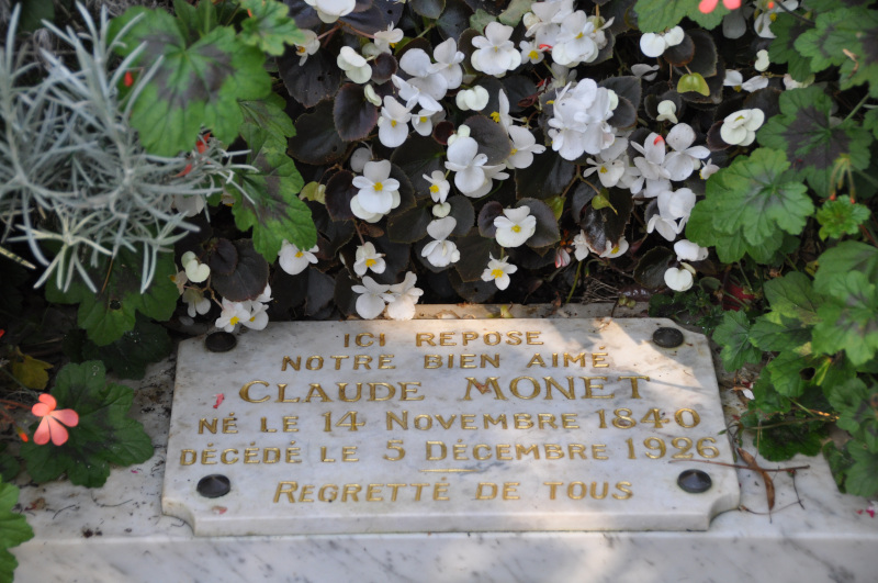 La tombe de Claude Monet
