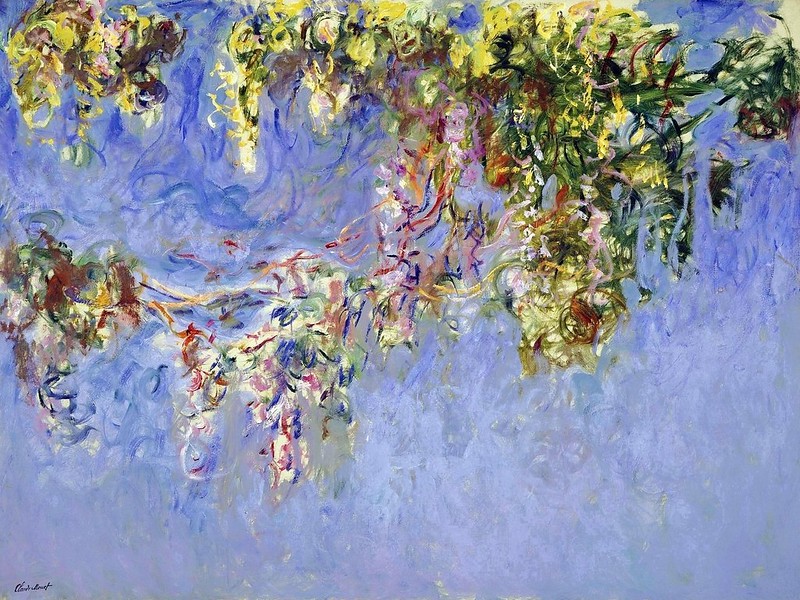 Les glycines de Monet