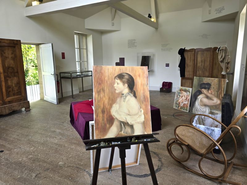 L'atelier de Renoir à Essoyes