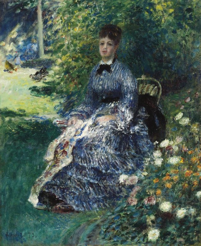 Camille Monet vue par Renoir