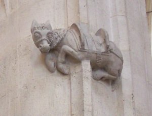 L'âne de Saint-Germain, église d'Argentan