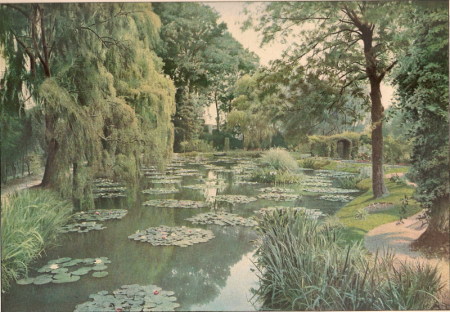 Le jardin de Claude Monet à Giverny, Illustration du 15 janvier 1927