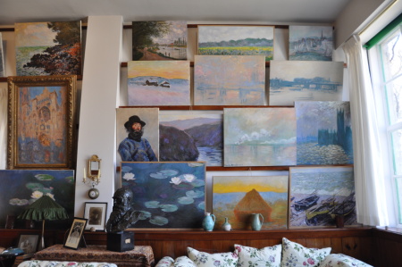 Salon-atelier de Monet, Giverny