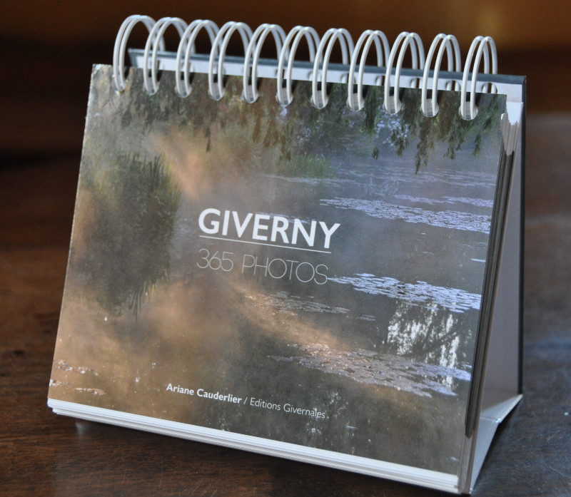 Calendrier perpetuel sur chevalet 365 photos de Giverny