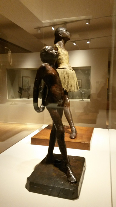 Petite danseuse de quatorze ans et Etude de nu pour la danseuse habillée, Edgar Degas