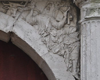 Saint-Luc, portail Saint Lubin, Vernonnet