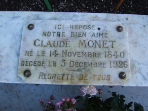 Date de la mort de Monet