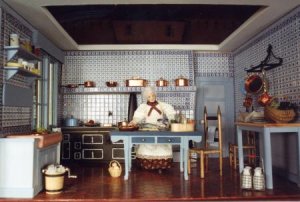 La cuisine de Monet en miniature