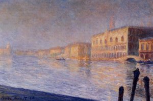 Venise, Le Palais Ducal, Claude Monet 1908, 57x92 cm