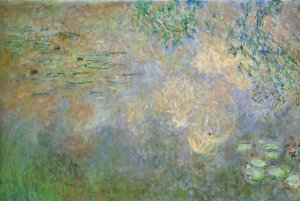 Bassin aux nymphéas avec iris, Claude Monet, Zurich