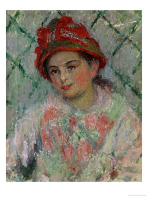 Portrait de jeunesse de Blanche Hoschedé, par Claude Monet, 1880