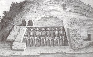 tombeau préhistorique à Cocherel