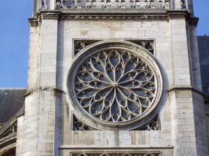 Rosace cathédrale d'Evreux