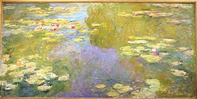 Claude Monet, Bassin aux Nymphéas, 200 x 100 cm, 1919, collection particulière