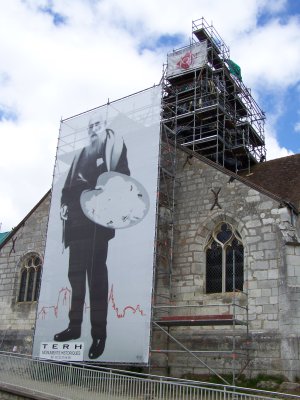 Restauration de l'église de Giverny