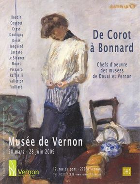 De Corot à Bonnard, musée de Vernon 2009