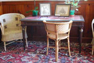 Chaise de bureau, maison de Claude Monet 