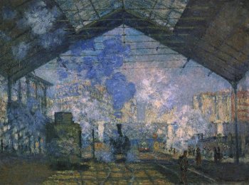 Monet, la Gare Saint-Lazare