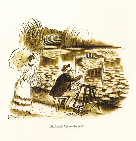 Cartoon Claude Monet