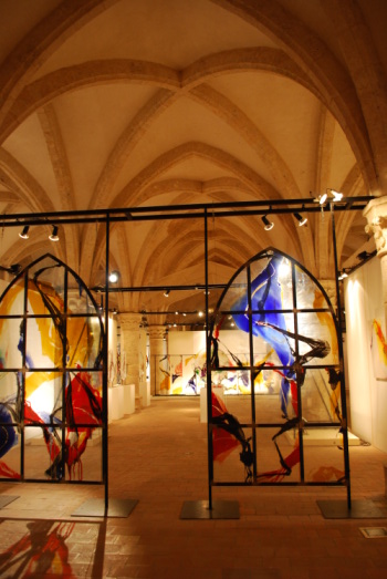 Exposition Kim En Joong, centre du vitrail de Chartres